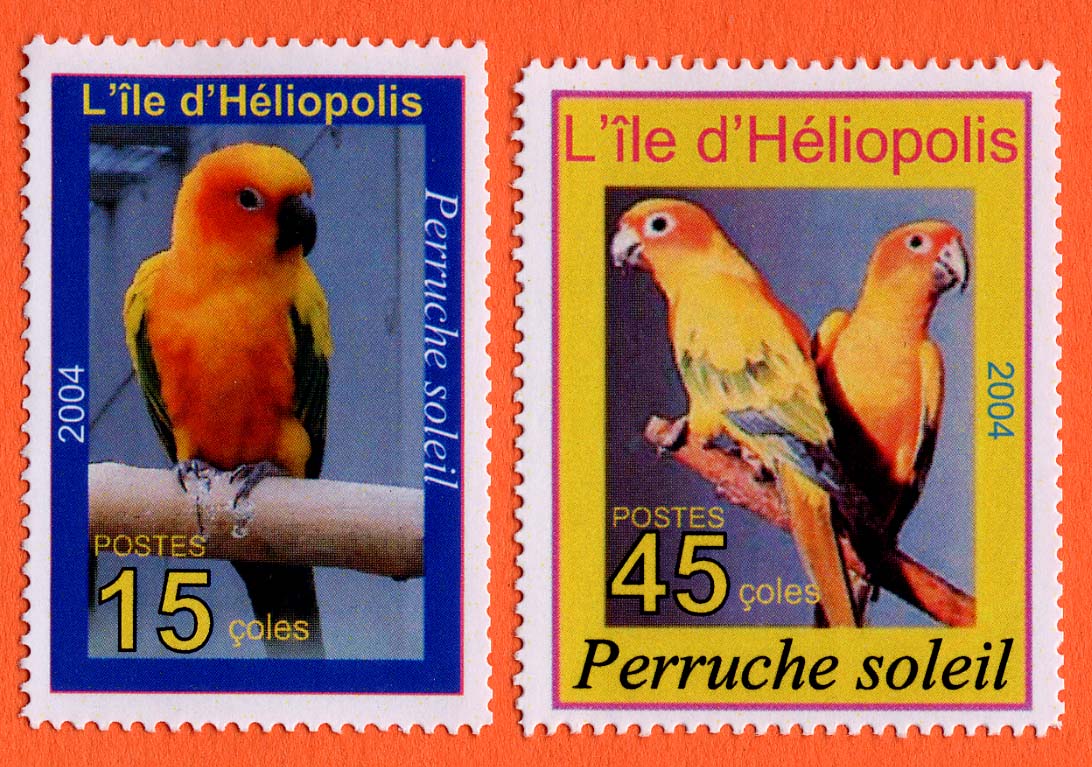 Click here for a larger sized image of the 2004 Héliopolis stamps